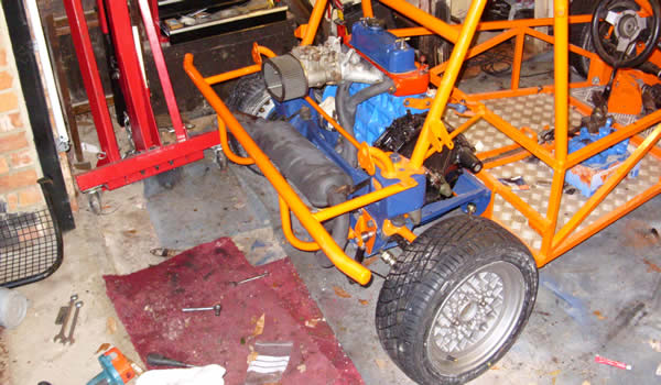 Rear Of Freestyle Buggy