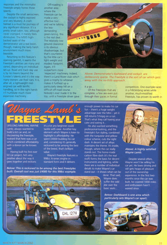 Which Kit Magazine Freestyle Article