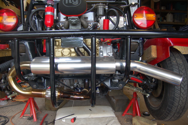 Stainless Road Buggy Exhaust  