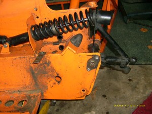 Removing the front suspension from a Freestyle Road Buggy